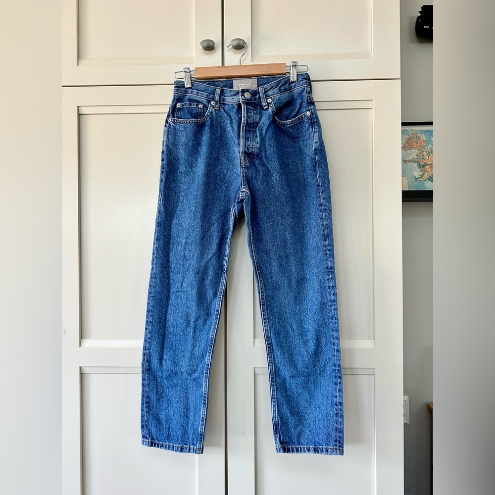 Everlane 90’s Cheeky Jean in True Blue